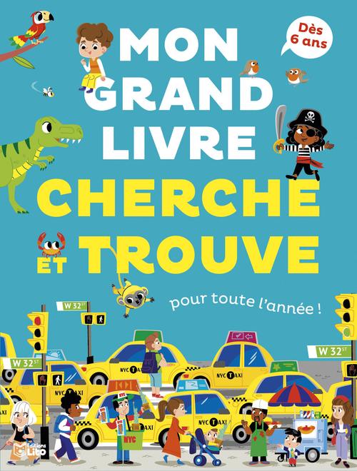 Visuel 1 du produit Livre jeu "Cherche et trouve pour toute l’année ! 6-8 ans" aux Éditions LITO