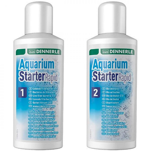 Visuel 1 du produit Aquarium Starter Rapid, démarrage rapide, DENNERLE - 2x 100ml