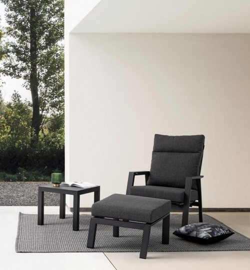 Visuel 5 du produit Fauteuil inclinable KLEDI - Anthracite - BIZZOTTO