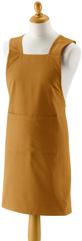 Visuel 1 du produit Tablier recyclé Gen coloris orange en coton - 120 x 85 cm