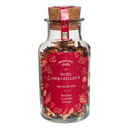 Visuel 1 du produit Tisane de Noël à l'orange et cannelle Provence d'Autan - 70 g