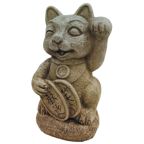 Visuel 1 du produit Zen Déco Fortune Cat Résine 8,5x8,5x12,6 cm