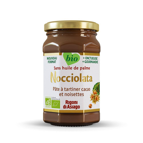 Visuel 1 du produit Pâte à tartiner chocolat bio Nocciolata - 325 g