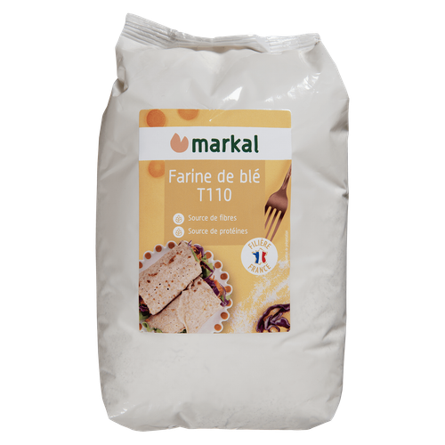 Visuel 1 du produit Farine de blé T110 bio - 1 kg