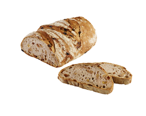Visuel 1 du produit Pain aux noix et raisins bio en sachet Belledonne – 450 g