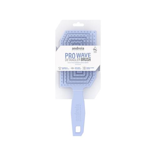 Visuel 1 du produit Brosse démêlante bleue pour les cheveux Pro wave Andreia
