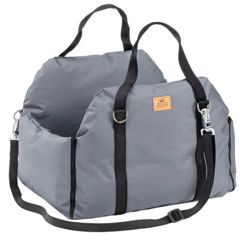 Visuel 1 du produit Sac de transport pour petit chien coloris gris Ferplast Cruiser - 52 x 46 x H 35 cm