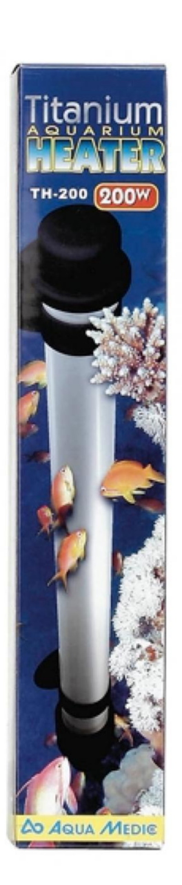Visuel 2 du produit Chauffage titane aquarium 200 Watts, AQUA MEDIC Titanium - robuste et durable