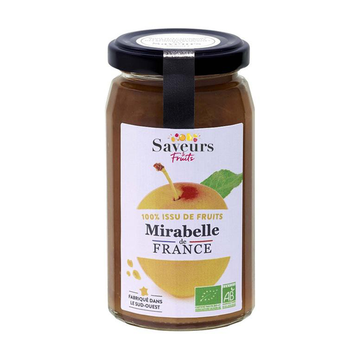 Visuel 1 du produit Préparation 100 % fruits Mirabelle de France bio - 240 g