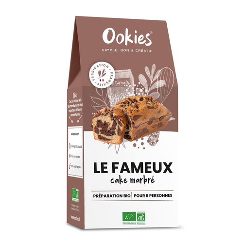 Visuel 1 du produit Le fameux cake marbré Ookies 370 g