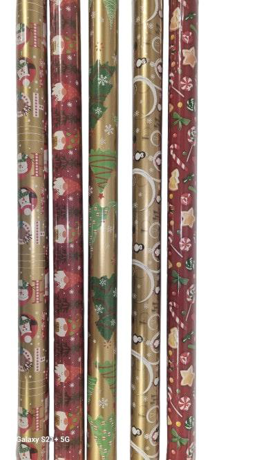 Visuel 1 du produit Papier cadeau multicolore enfants en rouleau - 70 cm x 2 m