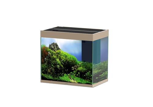 Visuel 1 du produit Aquarium coloris gris Ciano Émotions Pro 60 Mystic 108 L – 61 x 40,2 x 56 cm