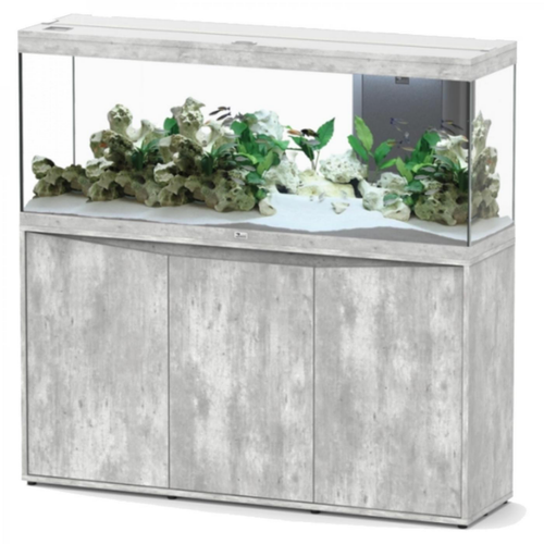 Visuel 1 du produit Aquarium équipé gris béton AQUATLANTIS AQUARIUM Splendid 150 - 362L