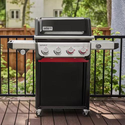 Visuel 5 du produit Barbecue au gaz Spirit EP-435 coloris noir en acier émaillé Weber - 118 x 65 x 13 cm