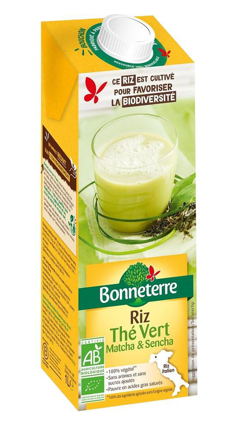 Visuel 1 du produit Boisson riz the vert bio Bonneterre - 1 L