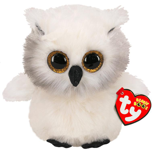 Visuel 1 du produit Peluche TY Austin la chouette - 15 cm