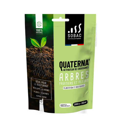 Visuel 1 du produit Activateur de croissance quaterna arbres Sobac - 200 g