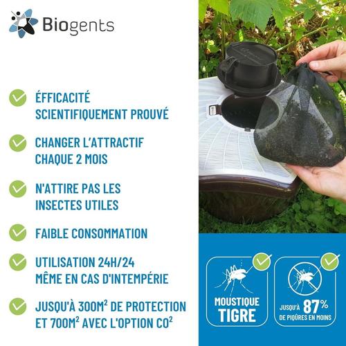 Visuel 6 du produit Piège anti-moustiques extérieur BG-Mosquitaire Biogents - 39 x 39 x 28,4 cm