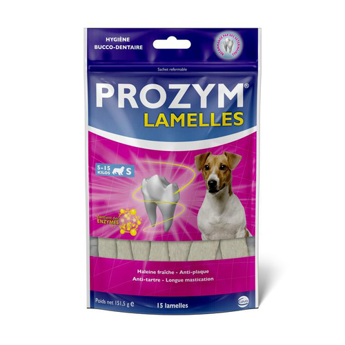 Visuel 1 du produit Lamelles pour chien x 15 - sachet de 16 g