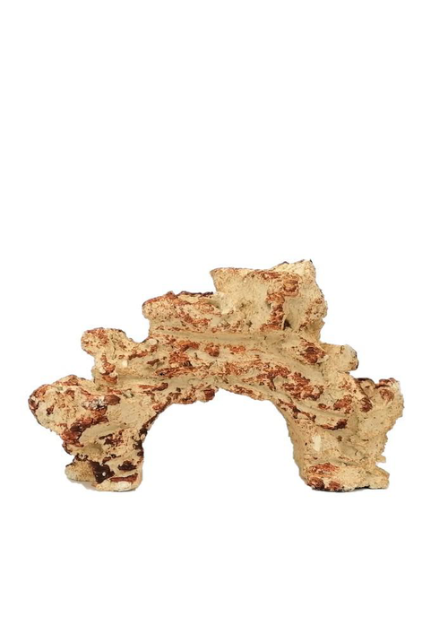 Visuel 1 du produit Décor forme pont en arc en céramique naturelle pour aquarium Tyrol