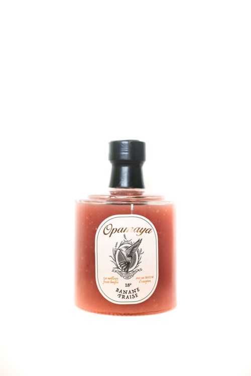 Visuel 1 du produit Rhum arrangé banane fraise Opamaya - 25 cl