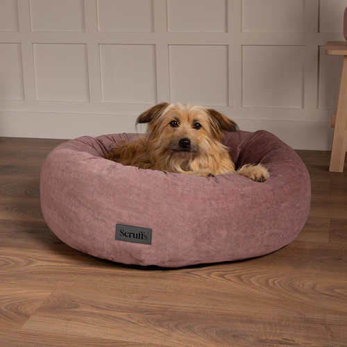 Visuel 6 du produit Corbeille pour chien coloris rose Scruffs Oslo Donut – Taille L