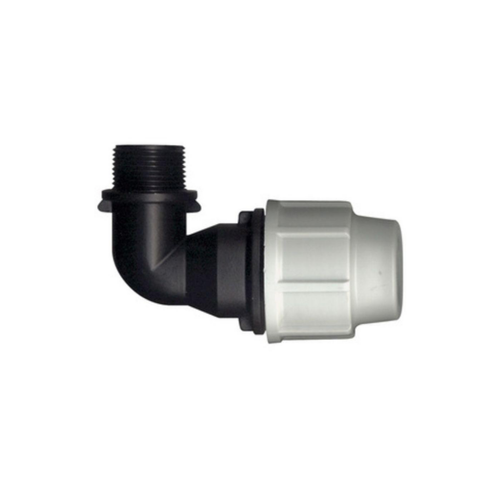 Visuel 1 du produit Raccord de compression avec coude fileté Plasson 20 x 27 x Ø 25 mm