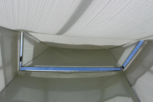 Visuel 3 du produit Pergola autoportante OPALE anthracite COULEURS DU MONDE - 3x3.60m