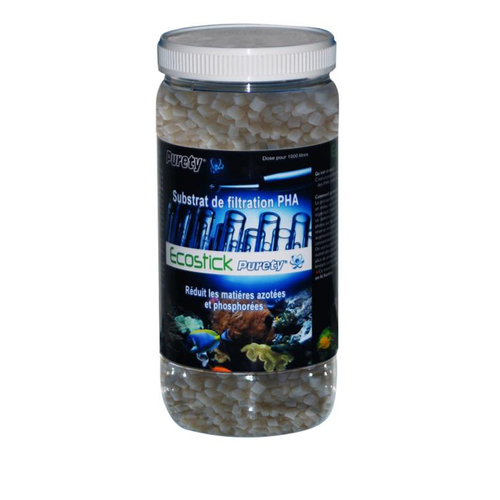 Visuel 1 du produit Bio pellet pour aquarium d'eau de mer coloris marron Aquavie – 500 ml
