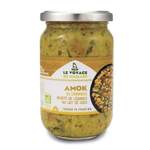 Visuel 1 du produit Amok de légumes bio Le voyage de Mamabé - 330 g