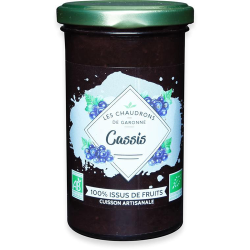 Visuel 1 du produit Préparation 100 % fruits bio cassis - 275 g