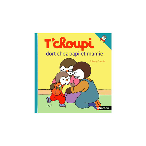 Visuel 1 du produit Le livre " T choupi dort chez papi et mamie - Nathan