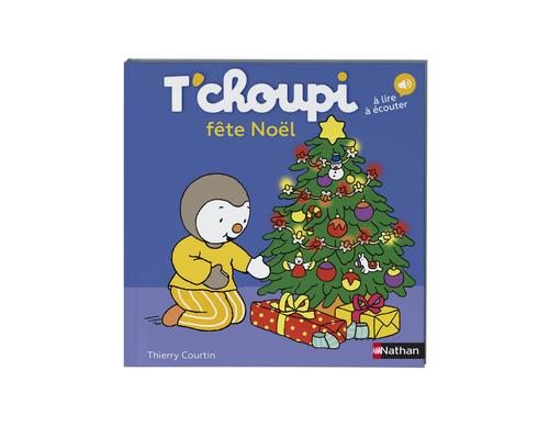 Visuel 1 du produit Livre "T’choupi fête Noël" aux Éditions Nathan