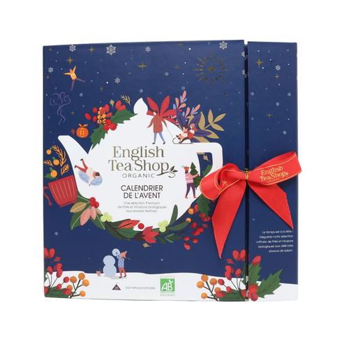 Visuel 1 du produit Calendrier de l’Avent de thés et infusions bio English Tea Shop - les 25 sachets