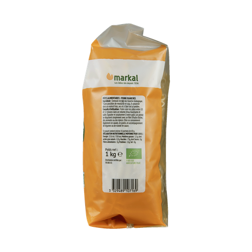 Visuel 3 du produit Pennes blanches bio Markal - 1kg