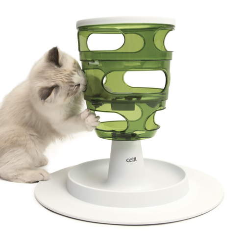 Visuel 2 du produit Labyrinthe à nourriture pour chat blanc/vert Cat-it Senses 2.0