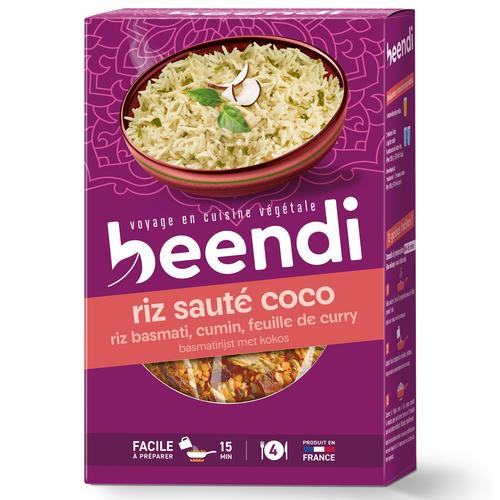 Visuel 1 du produit Riz basmati sauté à la noix de coco Beendi - 250 g