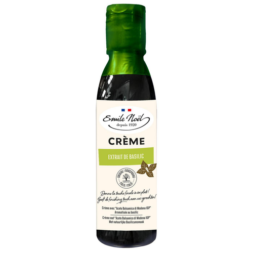 Visuel 1 du produit Crème balsamique bio au basilic Émile Noël - 150 ml