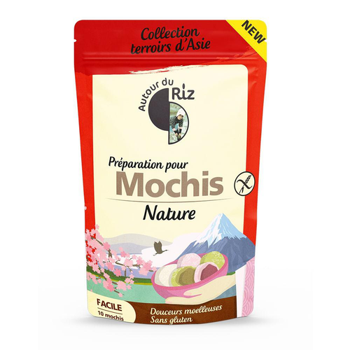 Visuel 1 du produit Préparation pour mochi nature bio Autour du Riz - 200 g