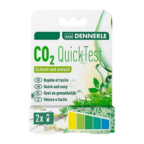 Visuel 1 du produit Kit de test CO2 rapide - DENNERLE Quicktest - 2 unités