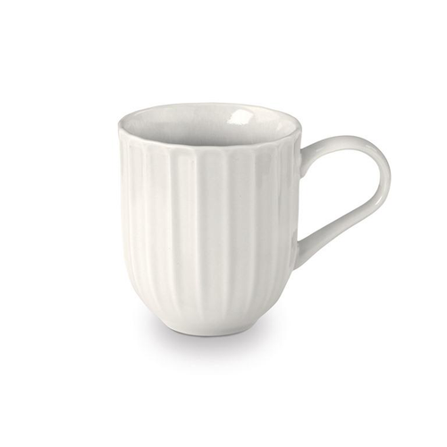 Visuel 1 du produit Mug en grès réactif blanc Adele - 35 cl