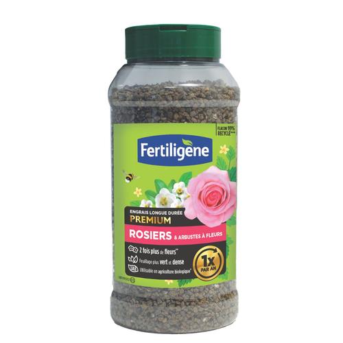 Visuel 1 du produit Engrais longue durée pour rosiers et arbustes à fleurs Fertiligène - 600 g