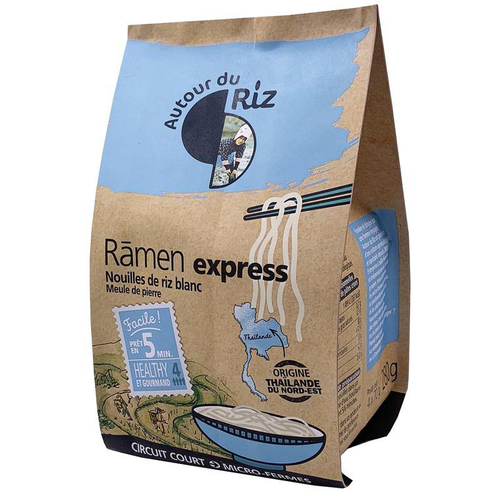 Visuel 1 du produit Ramen Express Nouilles de riz blanc sachet papier 4x70g