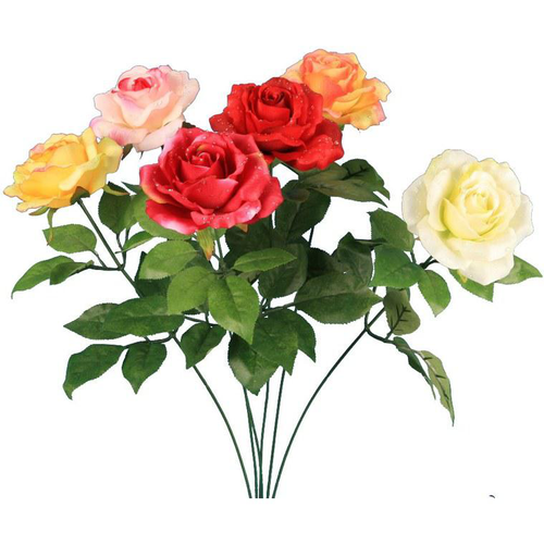 Visuel 1 du produit Bouquet de roses artificielles