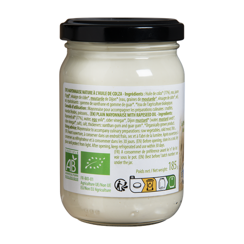 Visuel 3 du produit Mayonnaise colza bio Luce - 185 g