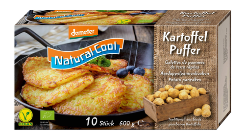 Visuel 1 du produit Galettes de pommes de terre surgelées bio Natural cool - 600 g