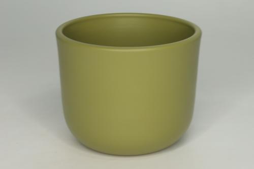 Visuel 1 du produit Cache-pot La Belle Verte coloris vert - Ø 13 x 13 cm