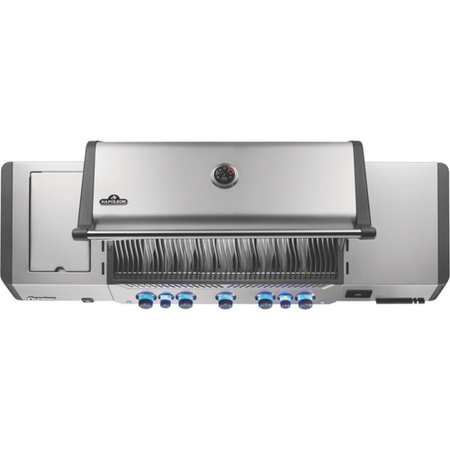 Visuel 3 du produit Barbecue gaz inox Napoléon Prestige 665 connecté 5 brûleurs - 188 x 66 x 129,5 cm