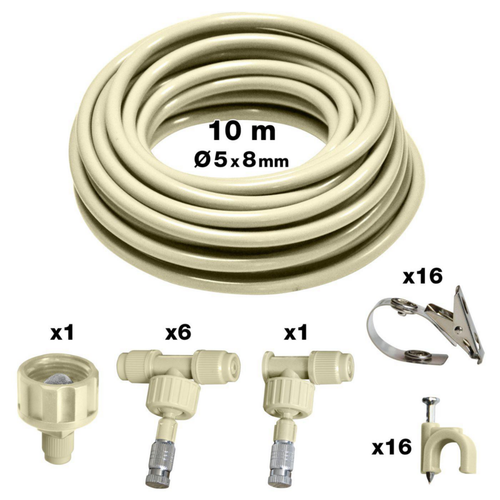 Visuel 1 du produit Kit de brumisation portable blanc Jardibric – 15 m