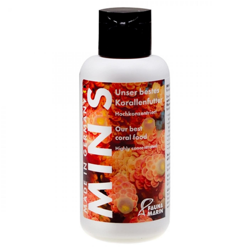 Visuel 1 du produit Nourriture pour coraux Min S, enrichie - FAUNA MARIN - format 250ml